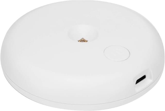 UVC Reiniger Lamp - Draagbare UV Lamp - Hygiëne Handhaven - Automatische Inductie - 8 cm Diameter - Wit