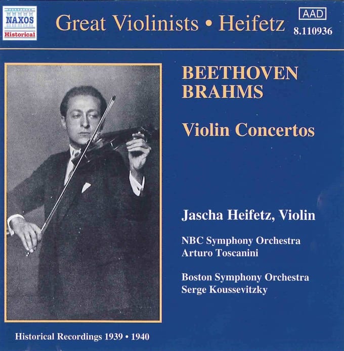 Jascha Heifetz - Violin Concertos (CD)