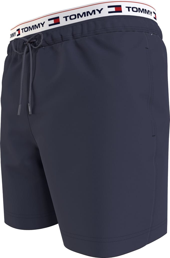 Tommy Hilfiger Medium Drawstring swimshort - heren zwembroek - blauw