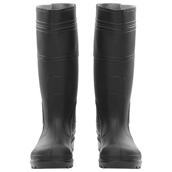 vidaXL - Regenlaarzen - maat - 40 - PVC - zwart