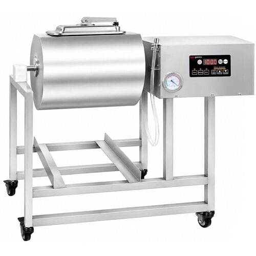GGM Gastro Vakuum-Mariniermaschine - 38 Liter - beidseitiger Drehlauf - Digital - mit Timerfunktion