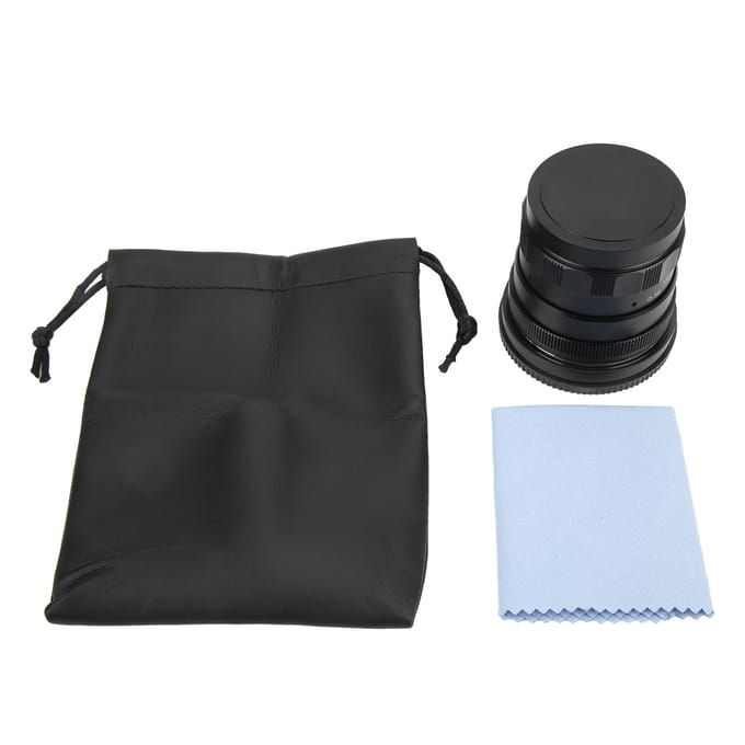 50mm F1.8 Lens APS C Frame Handmatige Focus Prime Lens Groot Diafragma voor Sony E-vatting A6500 5100 NEX5 black