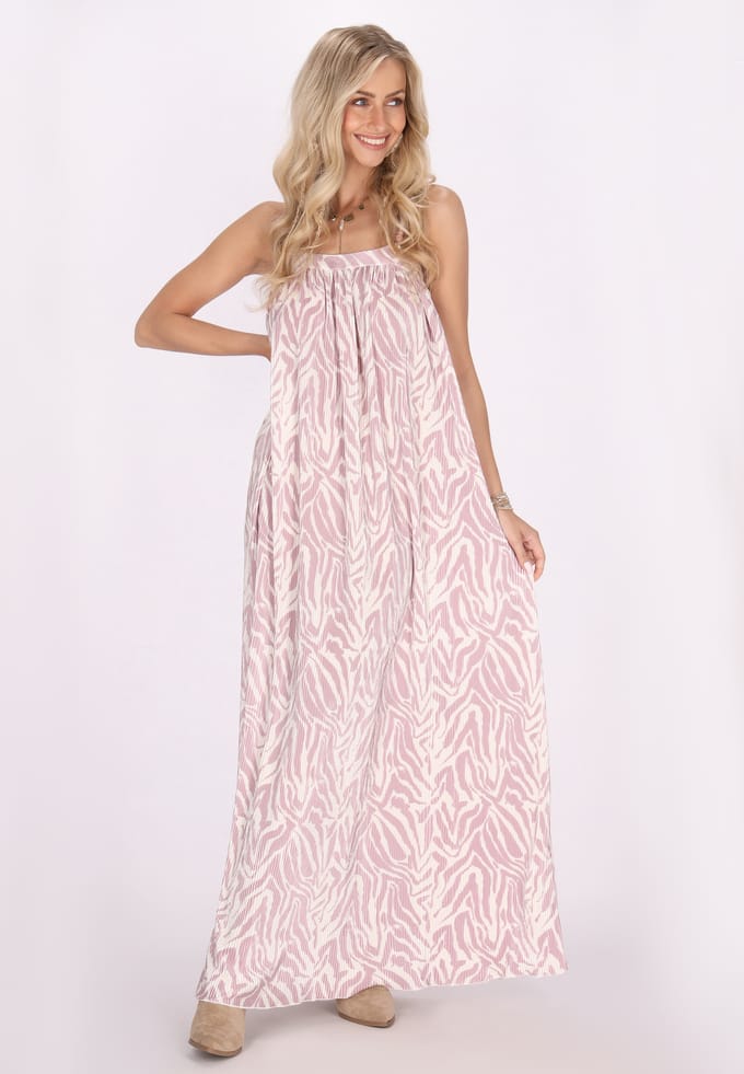 IZIA Jurk Dames violet