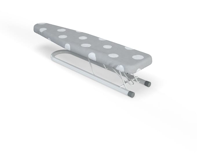 D&L Mouwplank met Overtrek 51 x 12cm - Grijs Wit Bol