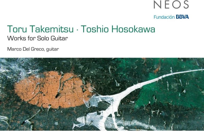 Marco Del Greco - Takemitsu/Hosokawa: Works For Solo Guitar (CD)