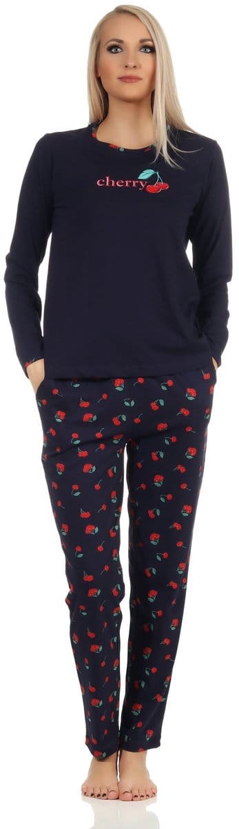 Dames pyjama Normann 20190535 - Blauw - M 40/42