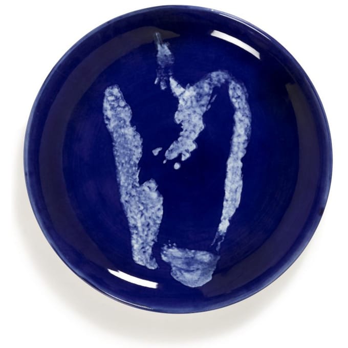 Serax Feast Bord S - Set - blauw/peper wit