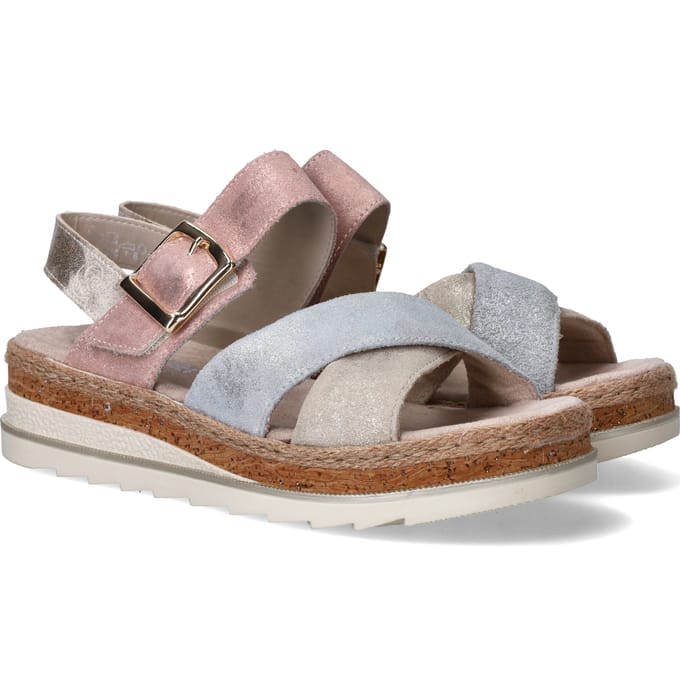 Rieker Sandalen Plat Sandalen Plat - overige kleuren - Maat 38