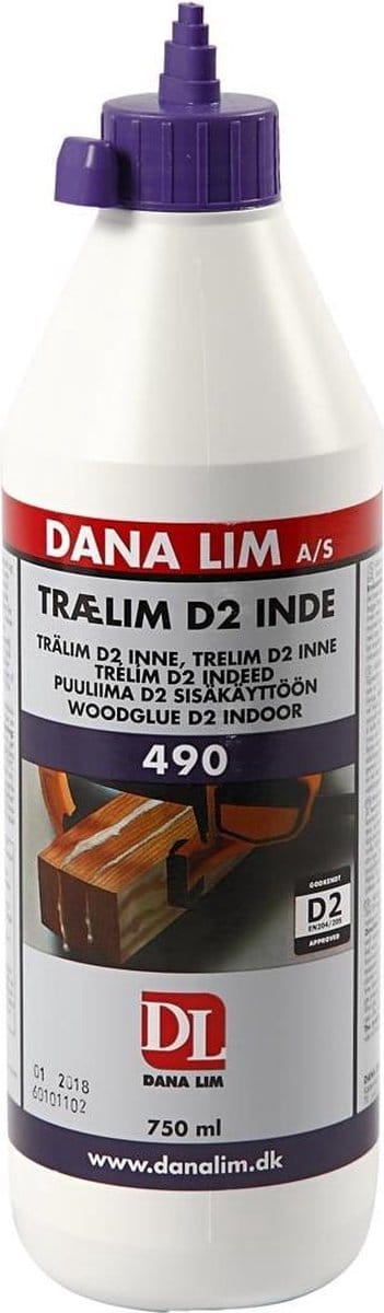 Dana Lim 490 D2 houtlijm binnen wit