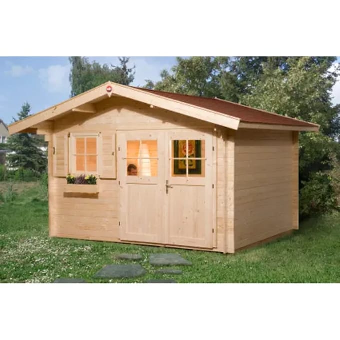 Weka Tuinhuis 109 - Onbehandeld - 340x250cm