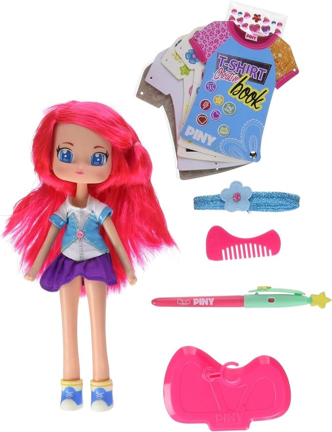 Modepop met Accessoires en Kledingontwerp Set