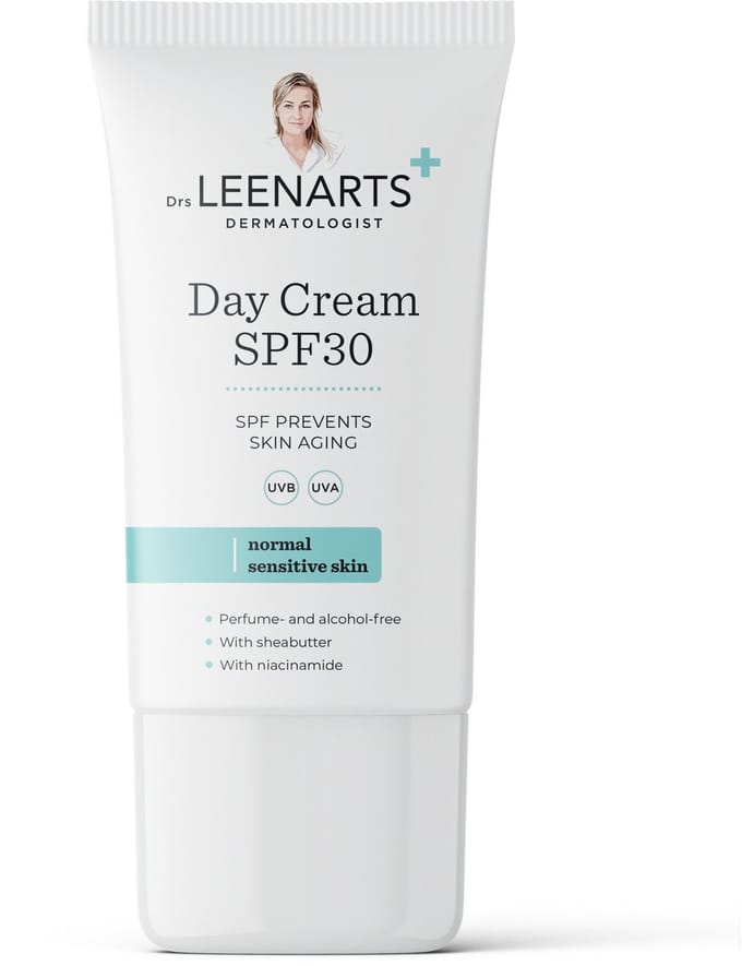 Drs Leenarts Dagcrème SPF 30 – Parfumvrij – Met squalaan & vitamine E – 50 ml