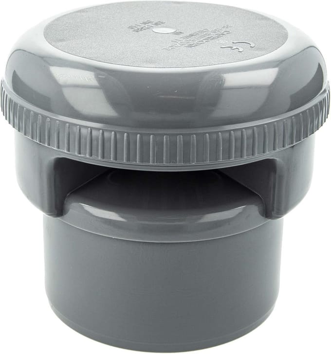 Beluchter voor Afvoerbuis DN 110 - Universele Diameter 110mm Riool Luchtstroom