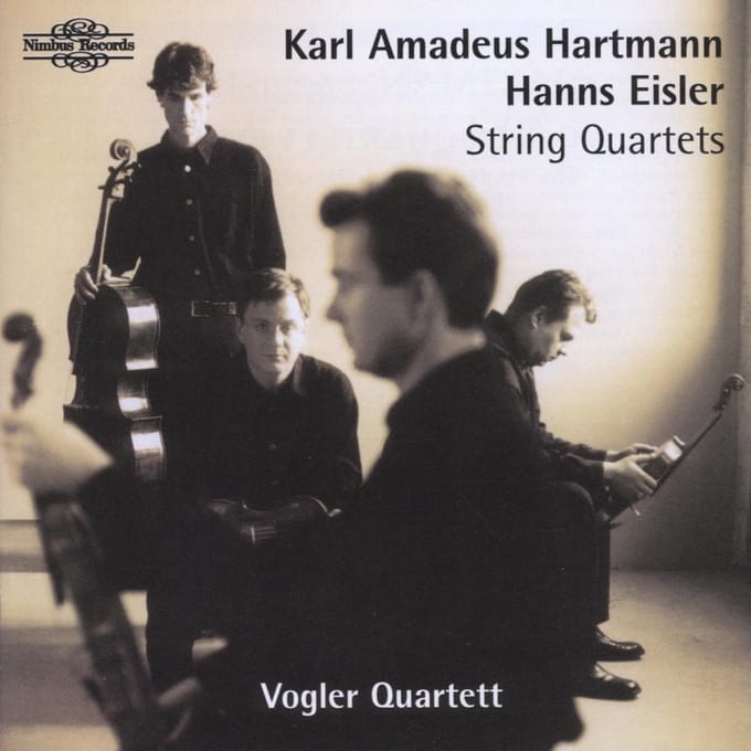 Vogler Quartett - Hartmann, Eisler: String Quartets (CD)