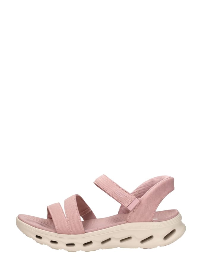 Skechers Slip-Ins: Go Walk Glide-Step Sandalen Plat - roze - Maat 36