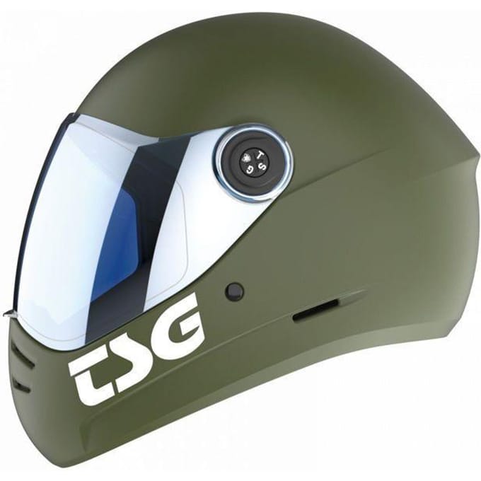 Casque de skate - TSG - Pass 2.0 - Polycarbonate - Mousse EPS - Mixte M vert
