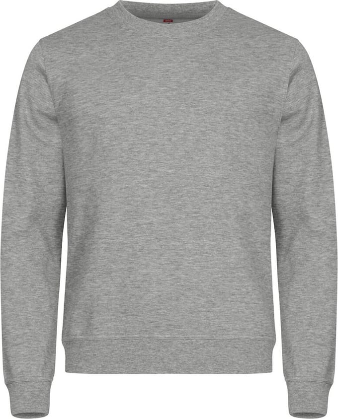 Clique Miami Roundneck 0201030 - Grijsmelange - M
