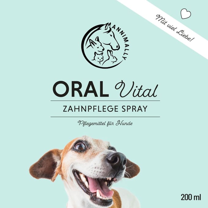 Annimally Oral Vital Dental Care Spray - Hond - 200 ml