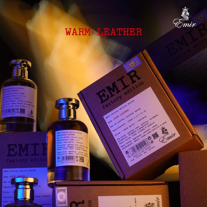 Emir, Warm Leather Factory Edition, Eau De Parfum, Unisex, 100 Ml