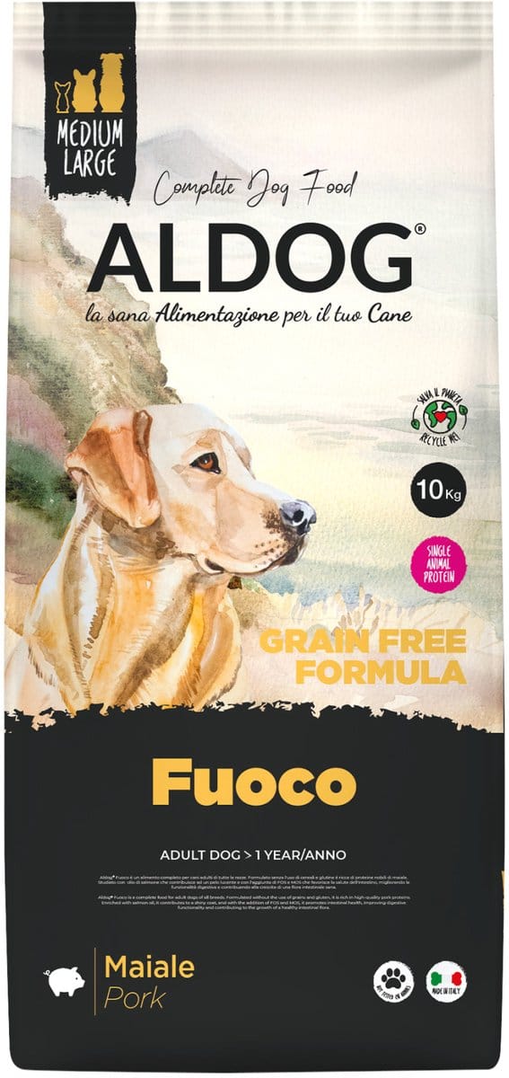 ALDOG Fuoco Pork - varken - M/L 10 kg hondenvoer