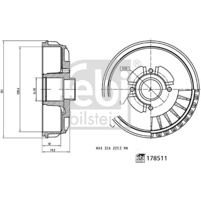 Remtrommel FEBI BILSTEIN 178511