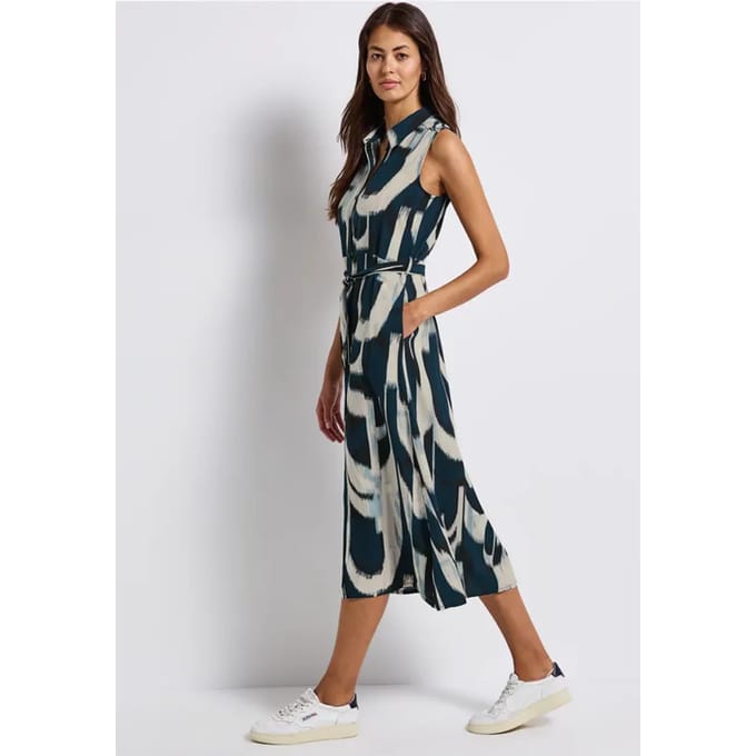 Mouwloze blousejurk
