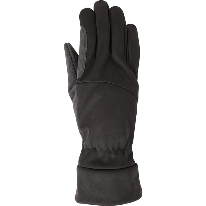 Mountain Warehouse Softshell handschoenen met touchscreen voor heren (Zwart)