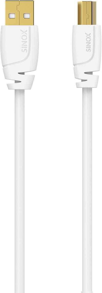 Sinox SELECT USB-A - USB-B kabel | USB2.0 | tot 1A | 2 meter
