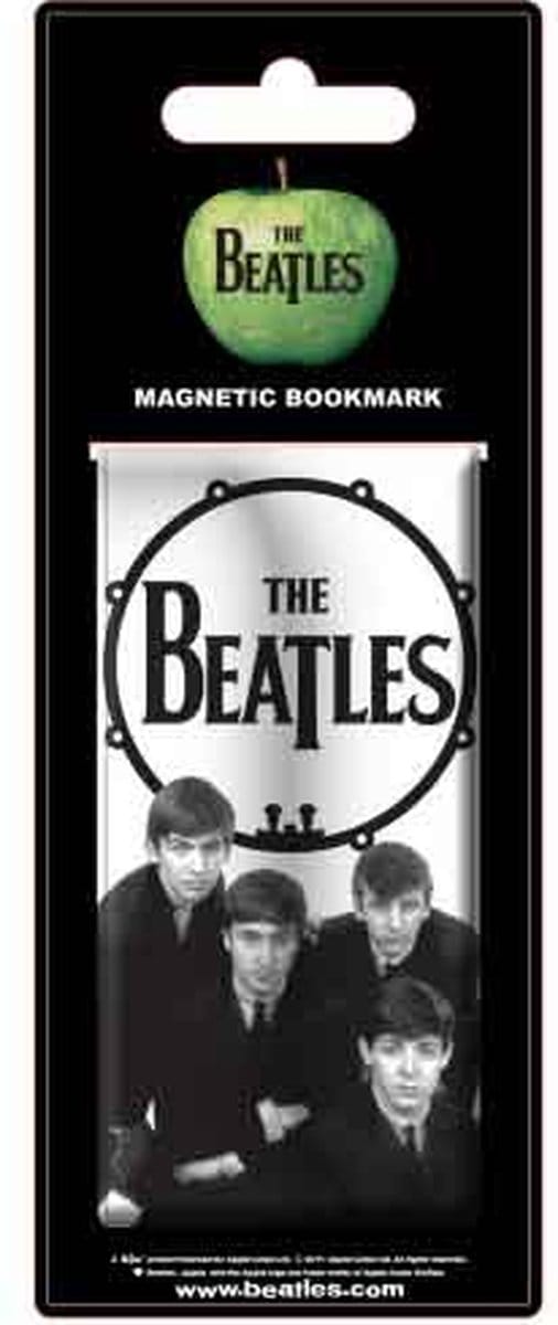 The Beatles - Drumhead - Boekenlegger - Magnetisch