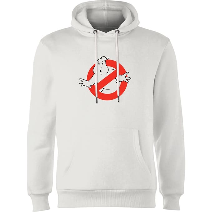 Ghostbusters Classic Logo Hoodie - White - S