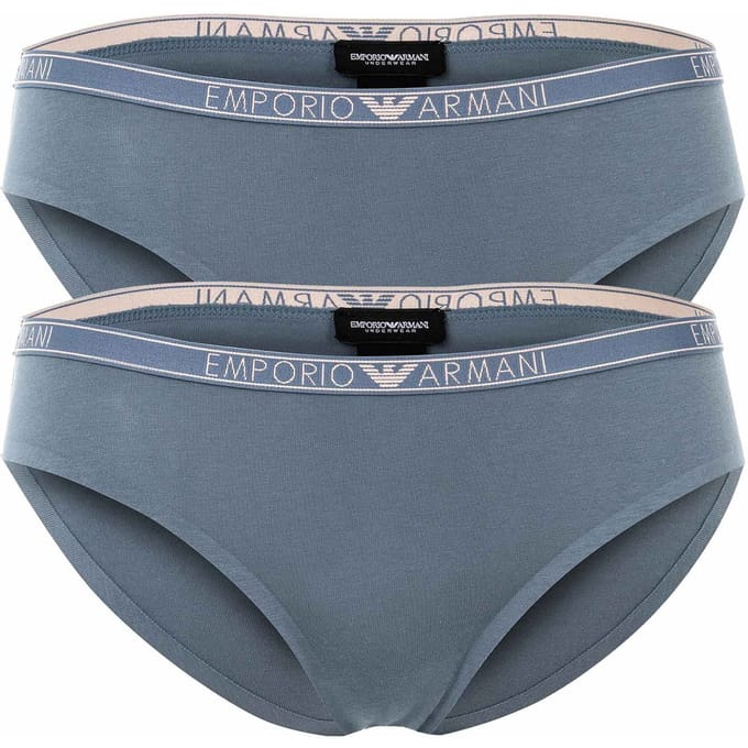 Emporio Armani Slip Essential Studs Logo Set van 2