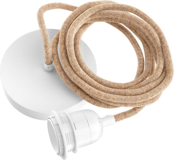 Lampfitting voor Plafond - Naturel Wit - 1 Fitting