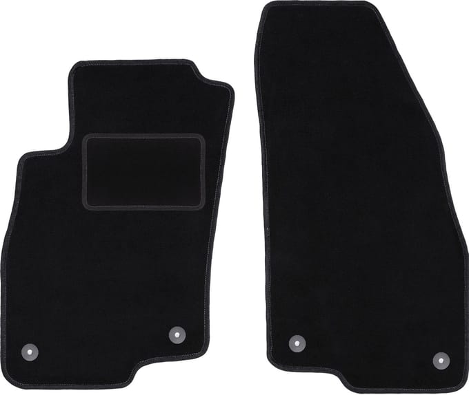 Voormatten zwart voor: Alfa Romeo Mito hatchback (2008-2019)