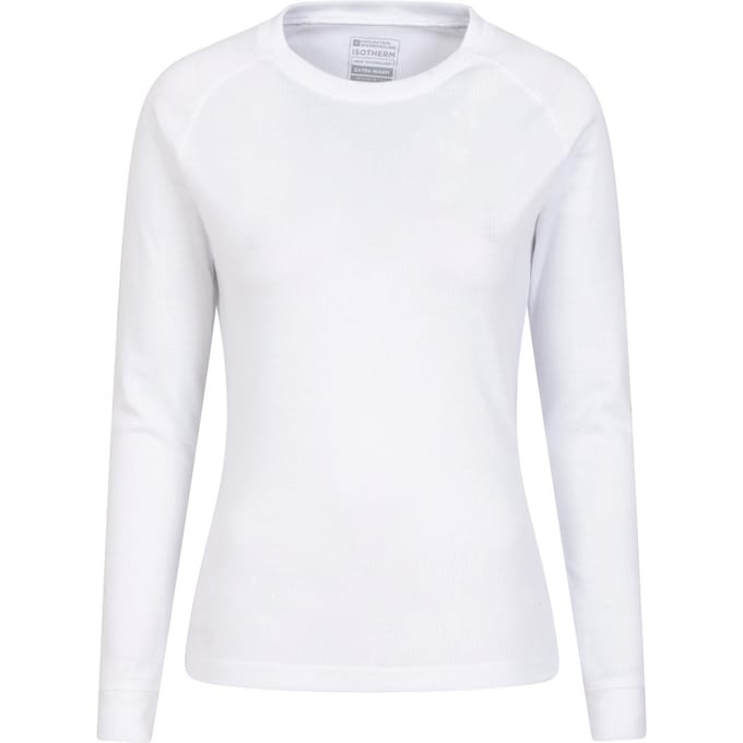 Mountain Warehouse Dames/Dames Talus Top met lange mouwen (Wit)