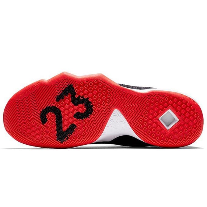 Nike Ambassador 10 X Bred Released Heren Basketbalschoenen Zwart AH7580-003 44 black