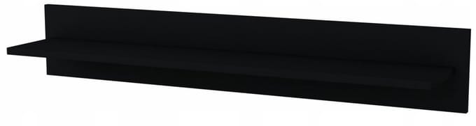 UFC Bodo Serie - Wandplank - 16mm Gelemd - Zwart - 100cm