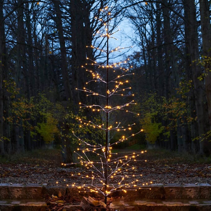 Sirius Besneeuwde Glitzer LED boom Isaac