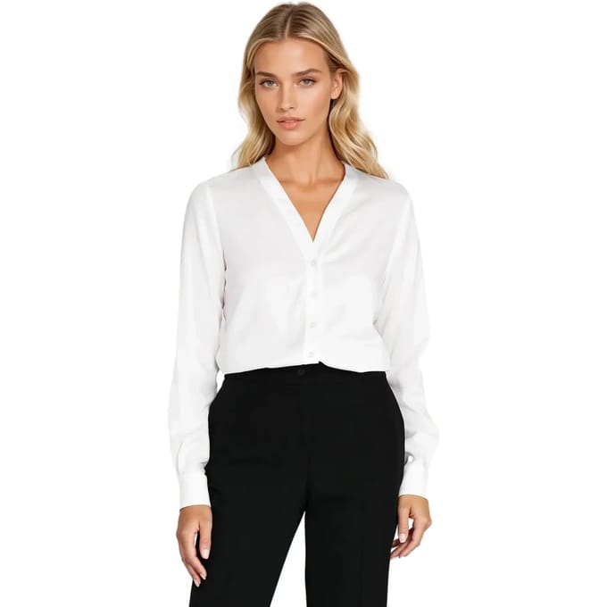 V-hals blouse voor vrouwen Nife