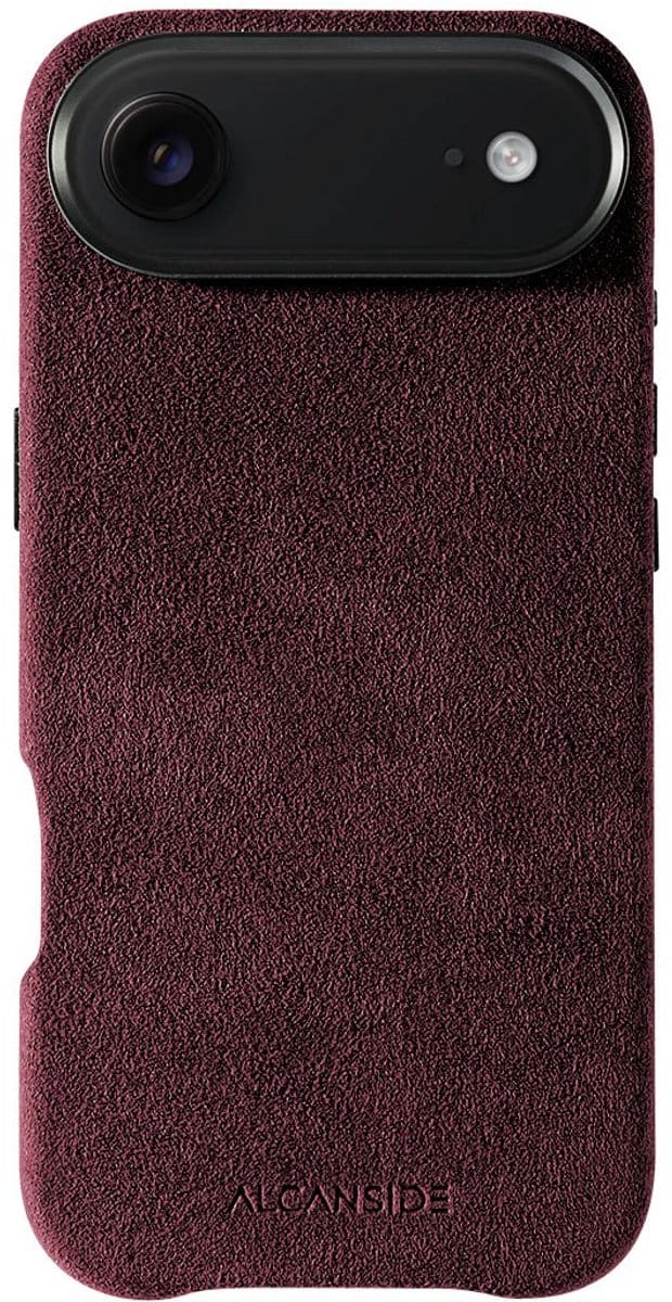 iPhone 17 Air - Alcantara Case - Wine Red