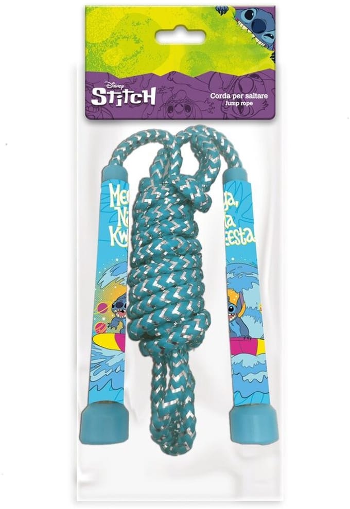 Disney Stitch Springtouw – Blauw – 10 x 18,5 cm – Voor Kinderen – Buitenspeelgoed