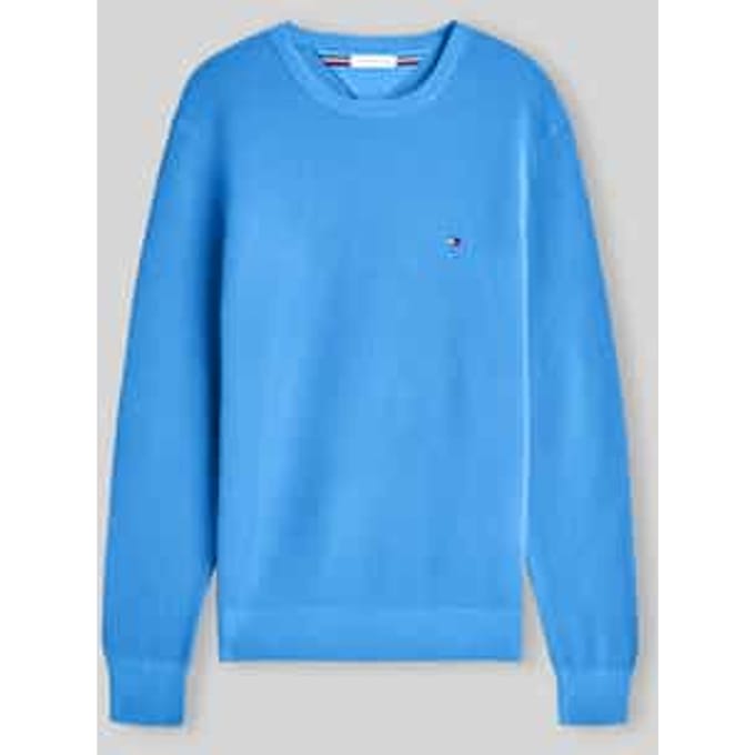 Regular fit pullover van puur katoen