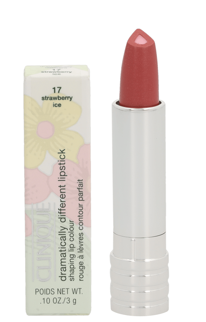 Clinique Dramatically Different Lipstick Shaping Lip Colour 17 Strawberry Ice 4 Lippenstift