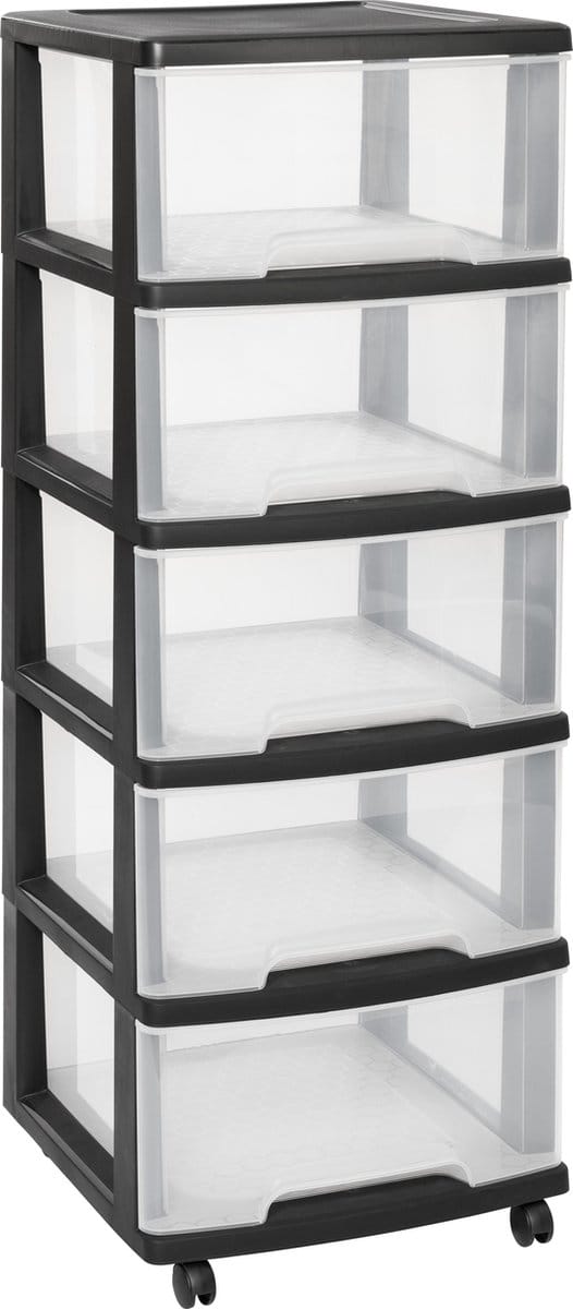 eify ladesysteem 5x20L + wielen zwart