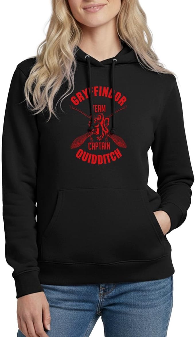 Harry Potter Gryffindor Quidditch Hoodie Dames