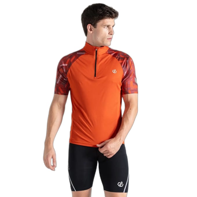 Dare2b Riding Korte Mouw Wielertrui Oranje XL Man