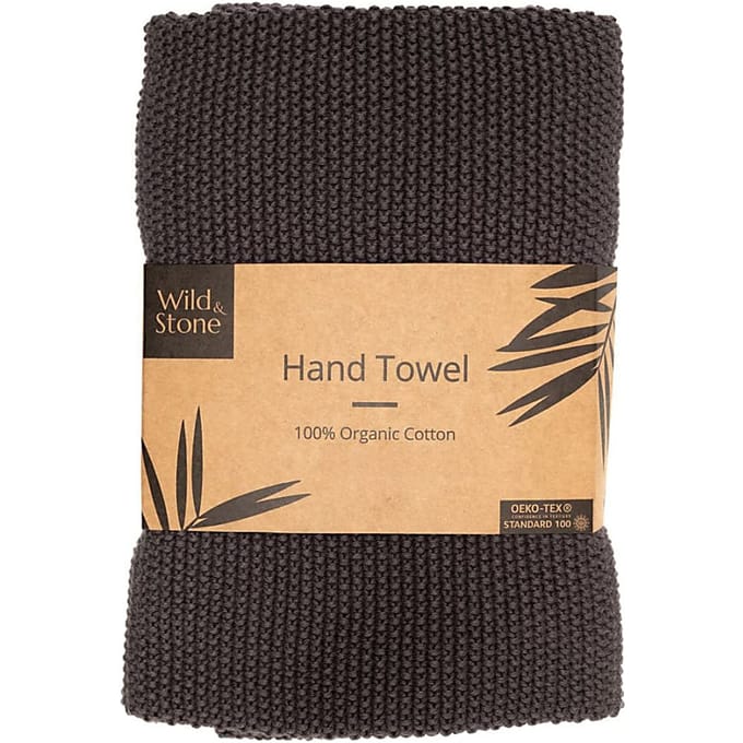 Wild & Stone Handdoek - Leisteengrijs