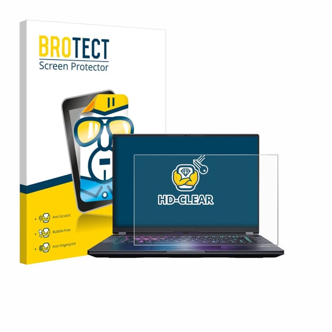 BROTECT - Screenprotector voor Gigabyte AORUS Elite 16 2025 - Folie Beschermfolie transparant