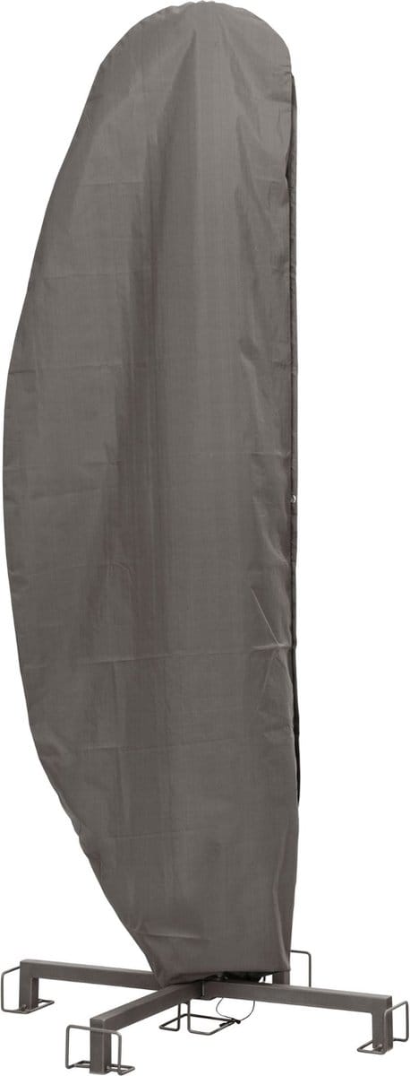 Perel Buitenhoes voor zweefparasol tot Ø 3.5 m, grijs, 260 cm x 86 cm