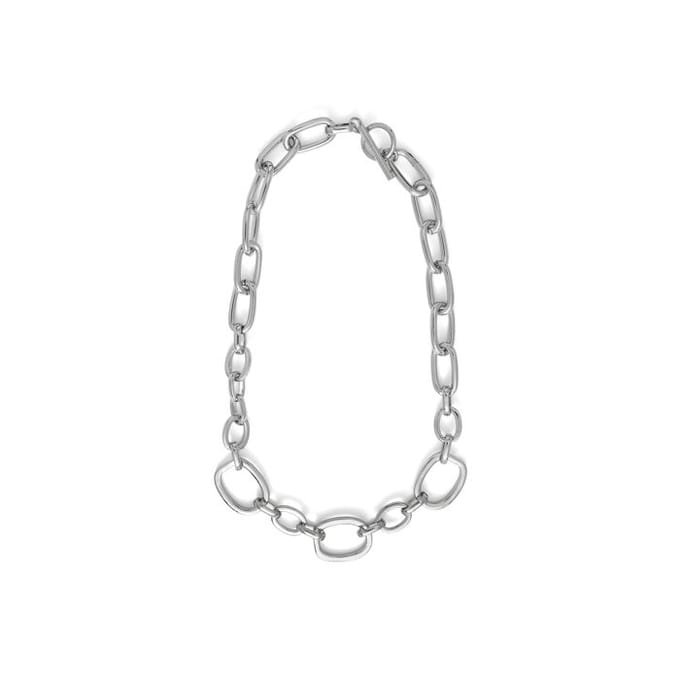 Luxenter Ketting met rhodiumafwerking - Danli
