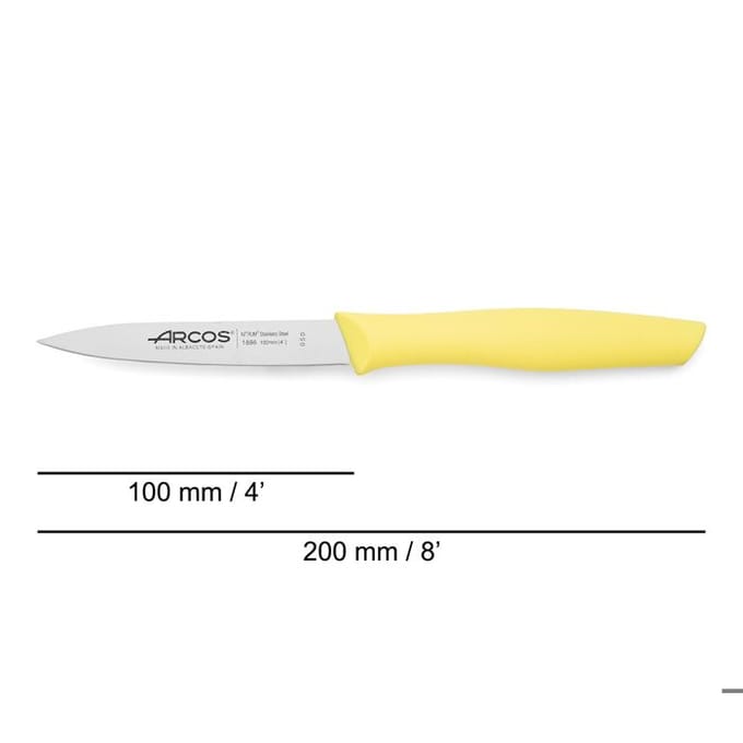 Éplucheur - ARCOS - ARCPRO000-188676 - Acier Inoxydable NITRUM® - Ergonomique - 100 mm